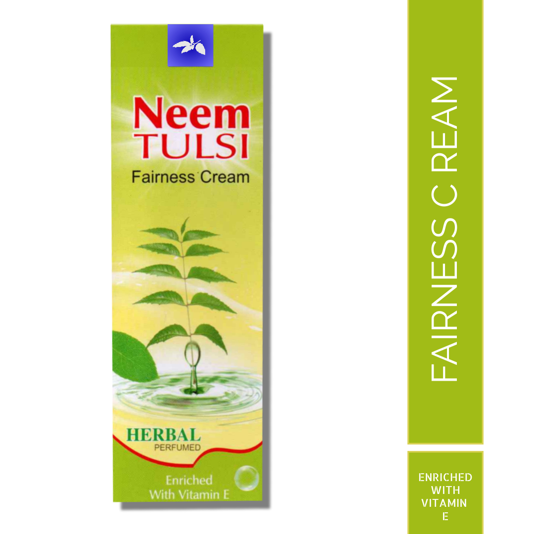 Neem Tulsi Fairness Cream Is Specially Formulated With Vitamins & Herbal Extracts To Give You A Fresh & Glowing Complexion. - Sunitafashion