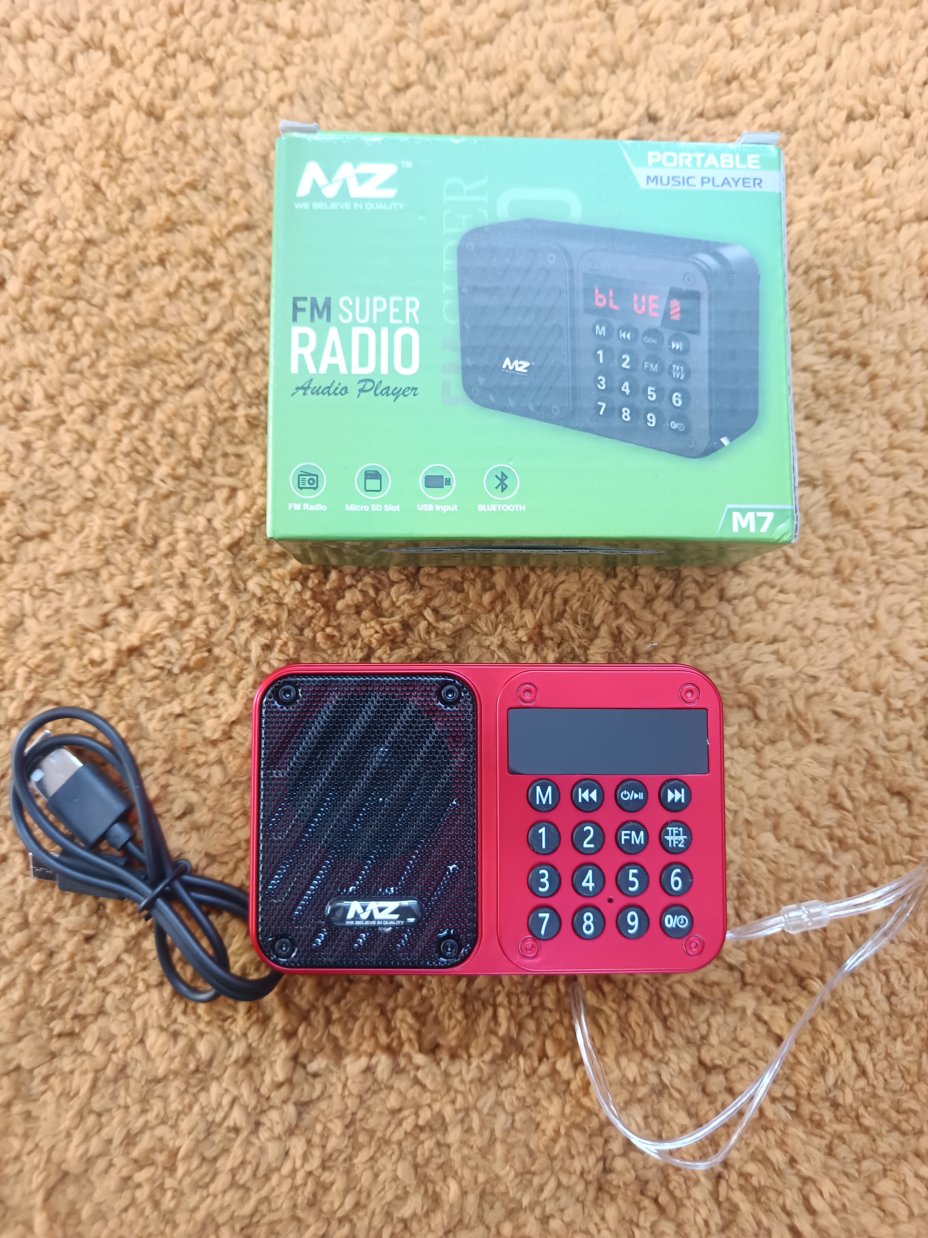 MZ FM AND BLUETOOTH SPEAKER 