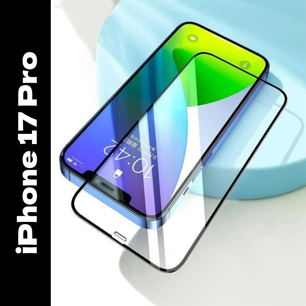 Tempered Glass Screen Protector for Apple iPhone 17 Pro - Bubble Free | HD Clear Display | Scratch Resistant | Easy Installation