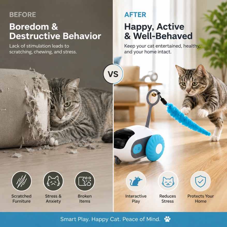 Smart Interactive Cat Toy