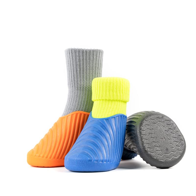 Pawzo Waterproof Silicone Dog Socks | Anti-Slip Paw Protector Boots
