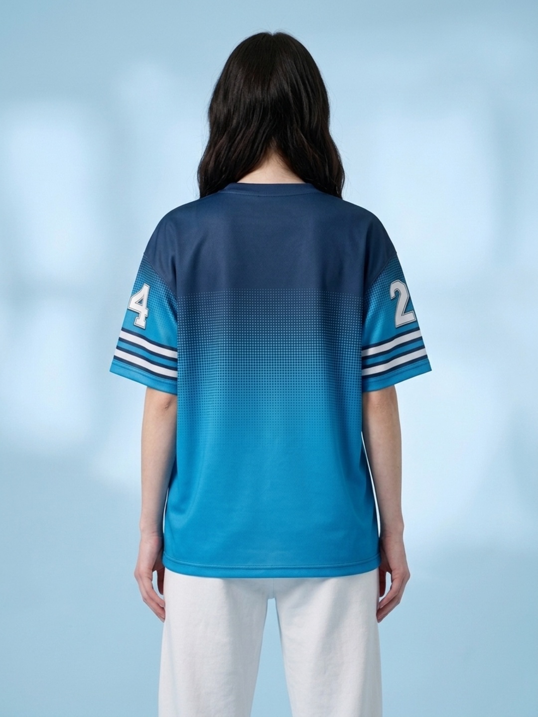 LEOTUDE Women Aqualegend Printed oversized Tshirt - Leotude Fashion