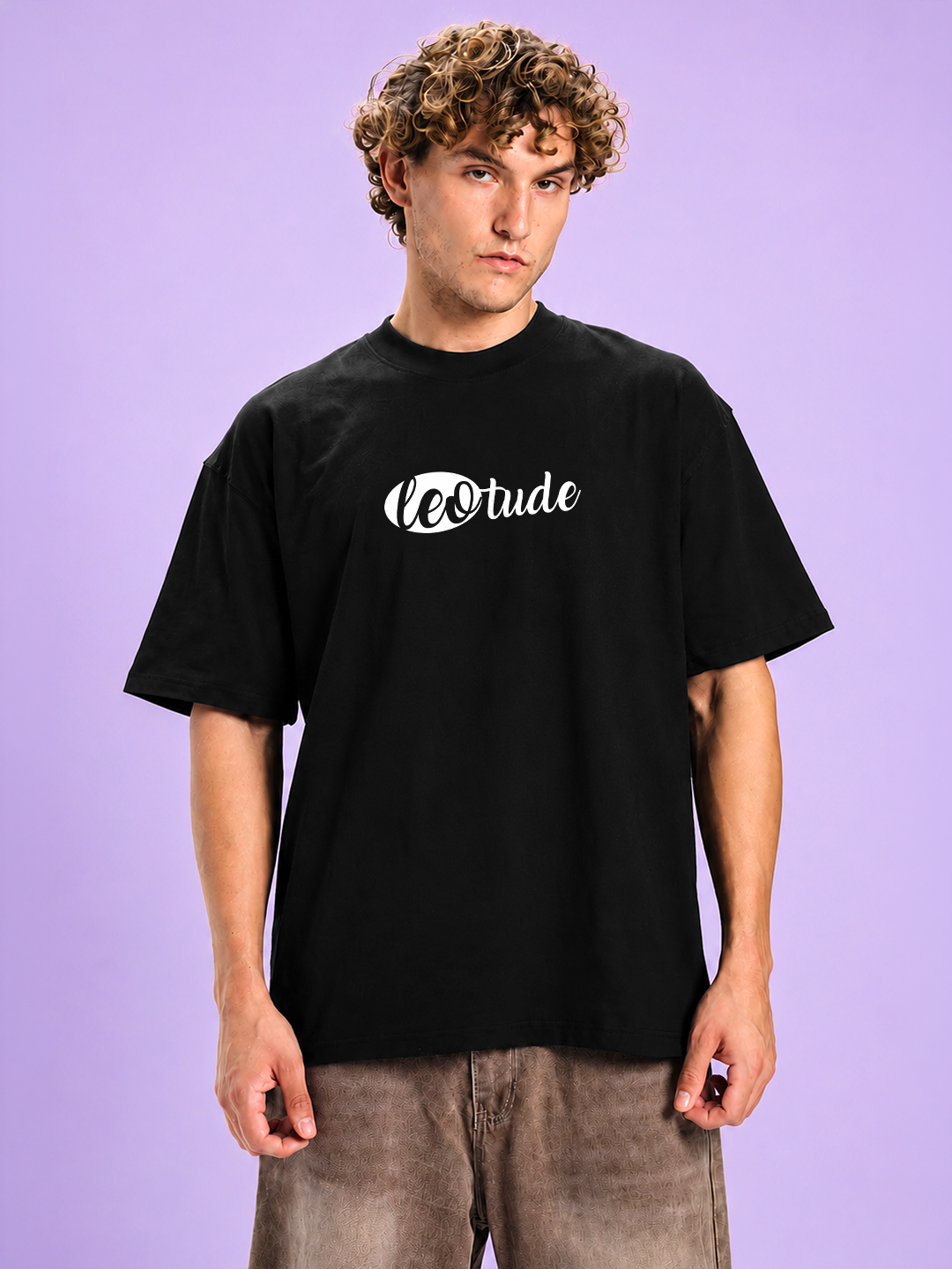 Leotude Men Oversized Premium Black Bat T-shirt - Leotude Fashion