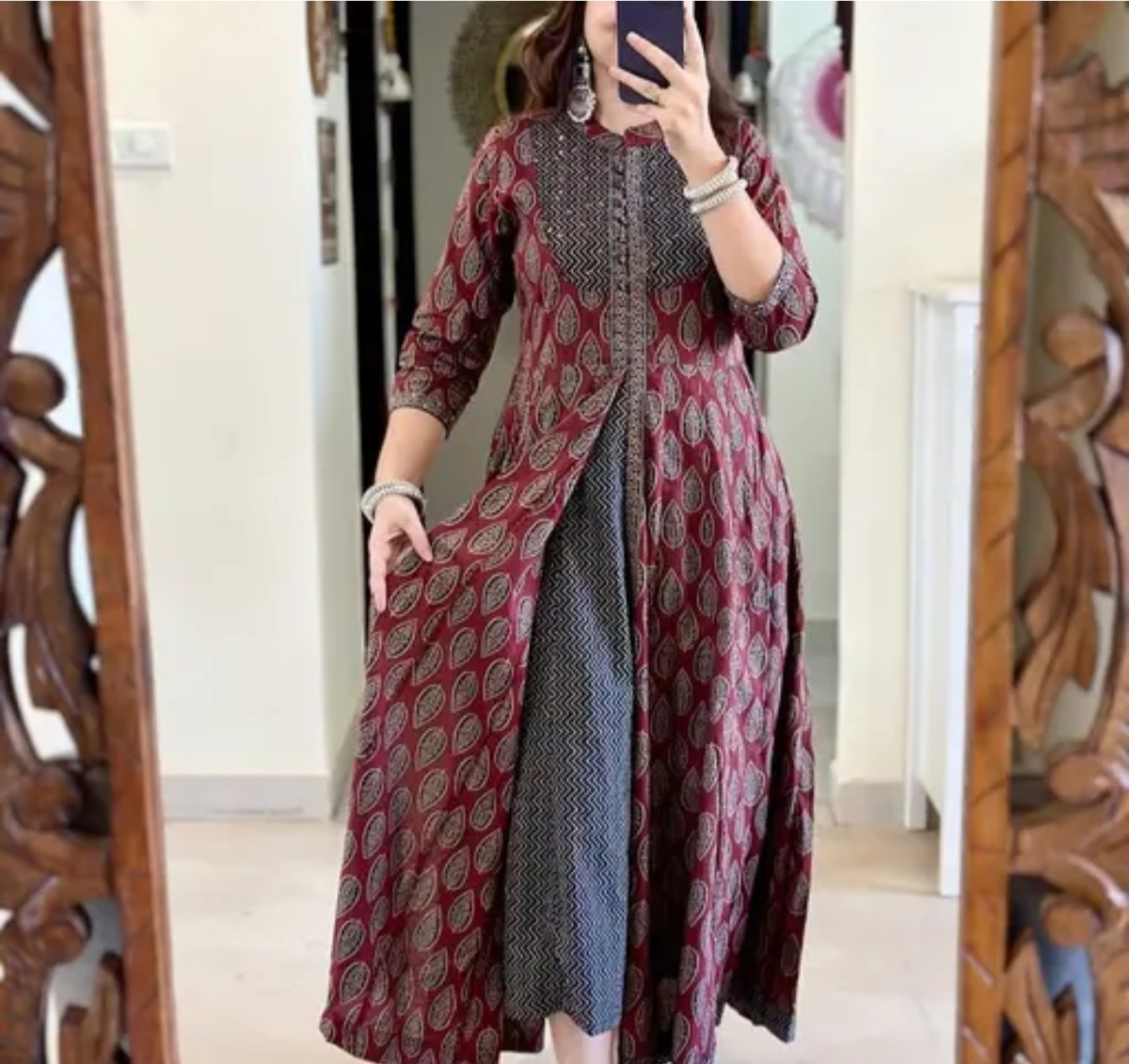 Anarkali kurti