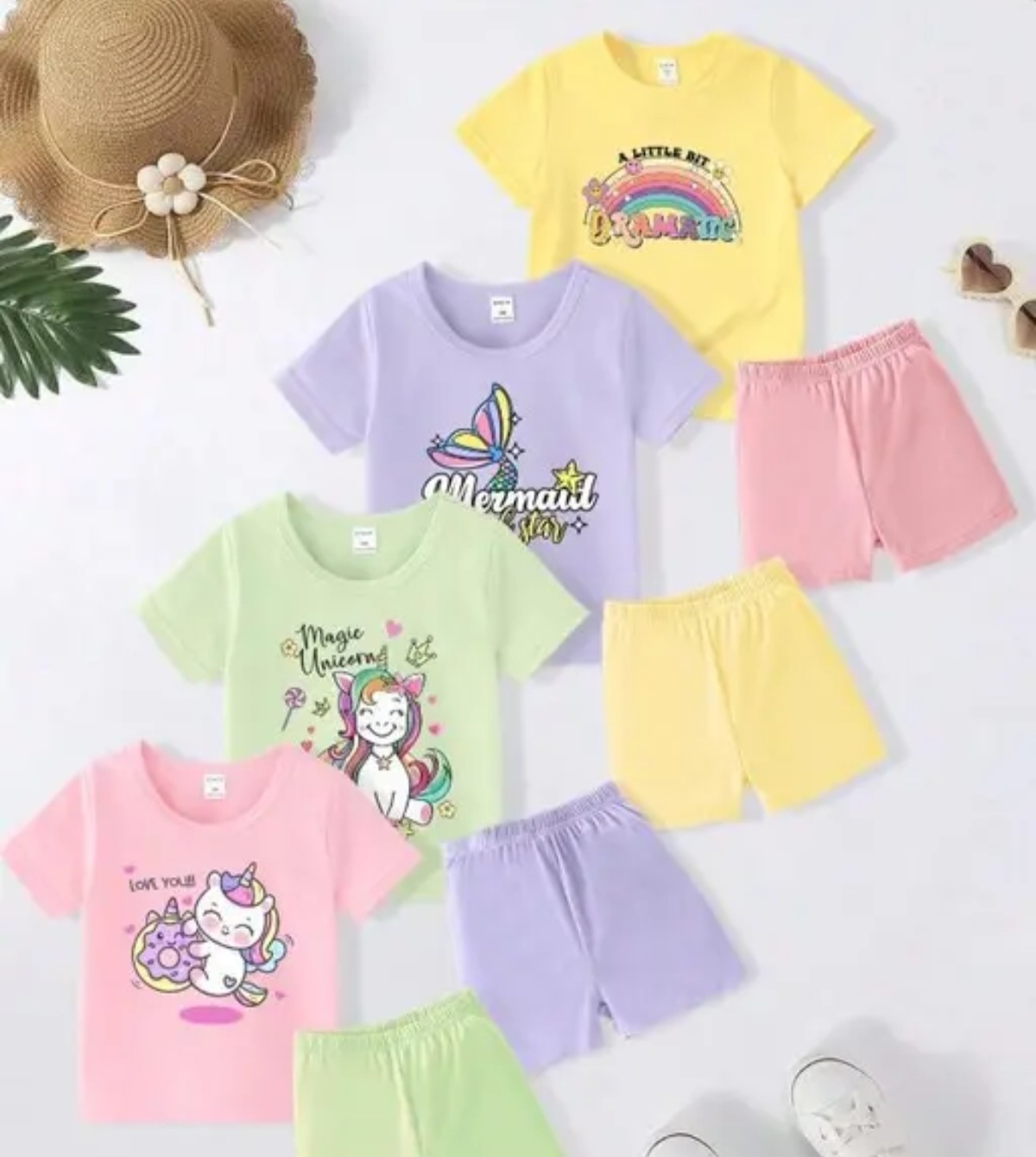 Cute dresses 4 set combo for princess