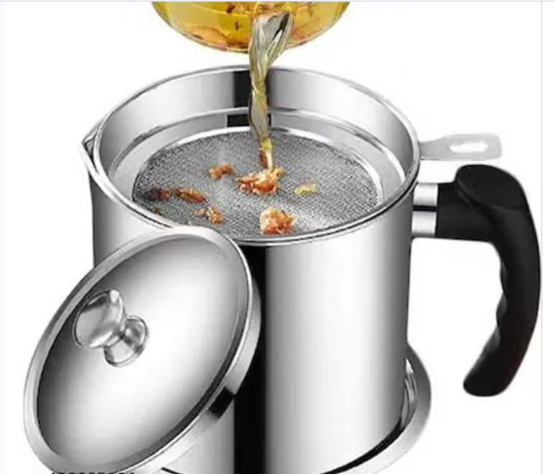 Storage Container for easy oil filtering