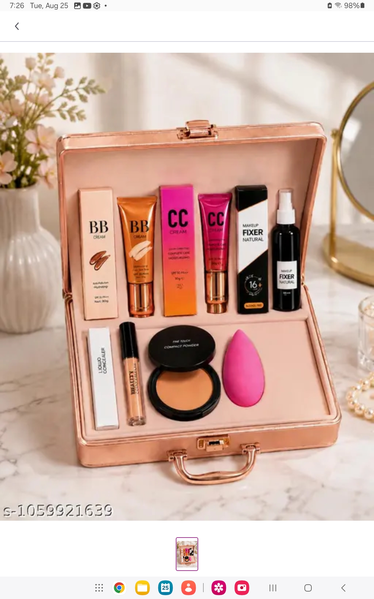 Makeup combo kit
