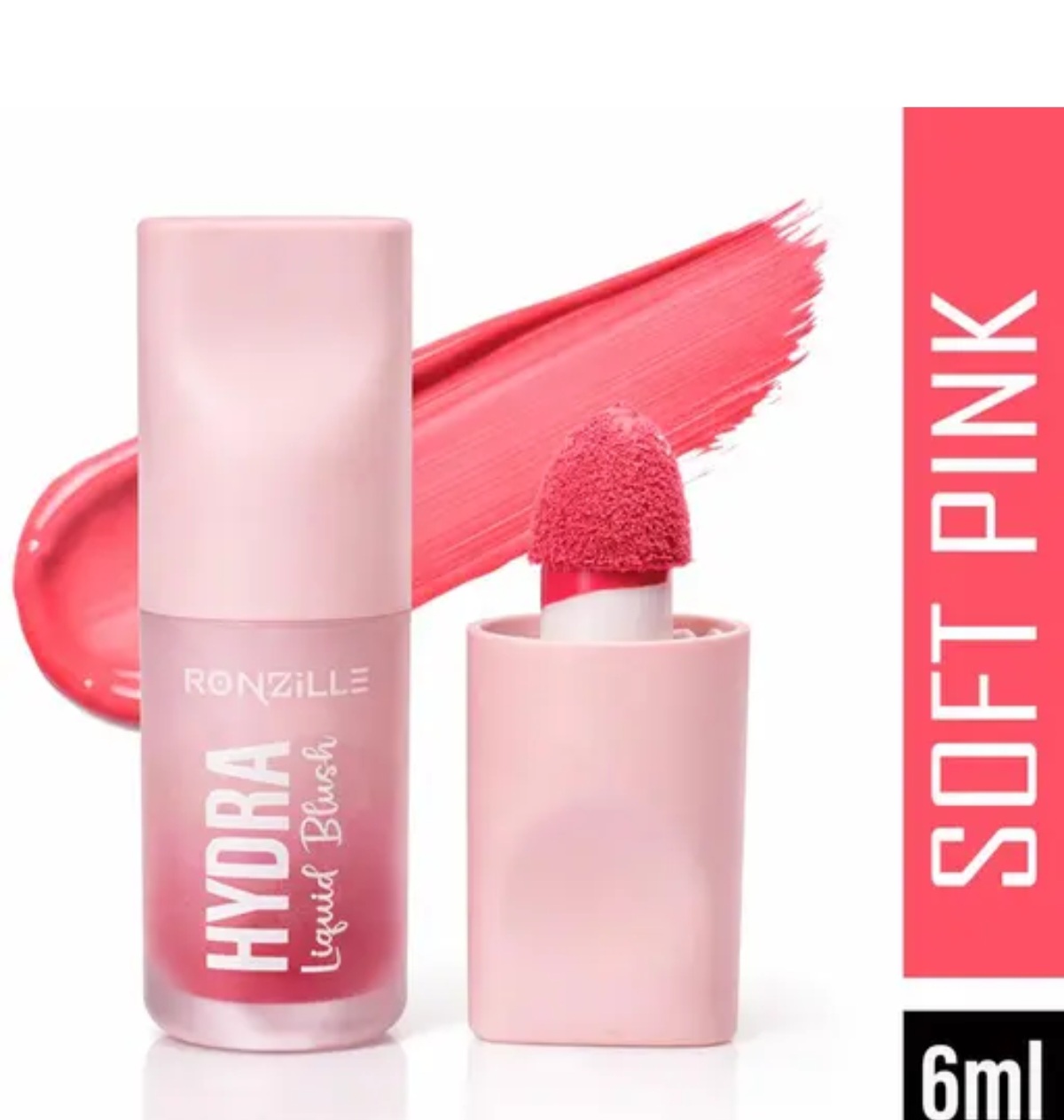 Liquid blush face makeup blush
